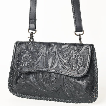 OHLAY WALLET Hand Tooled Genuine Leather women bag western handbag purse